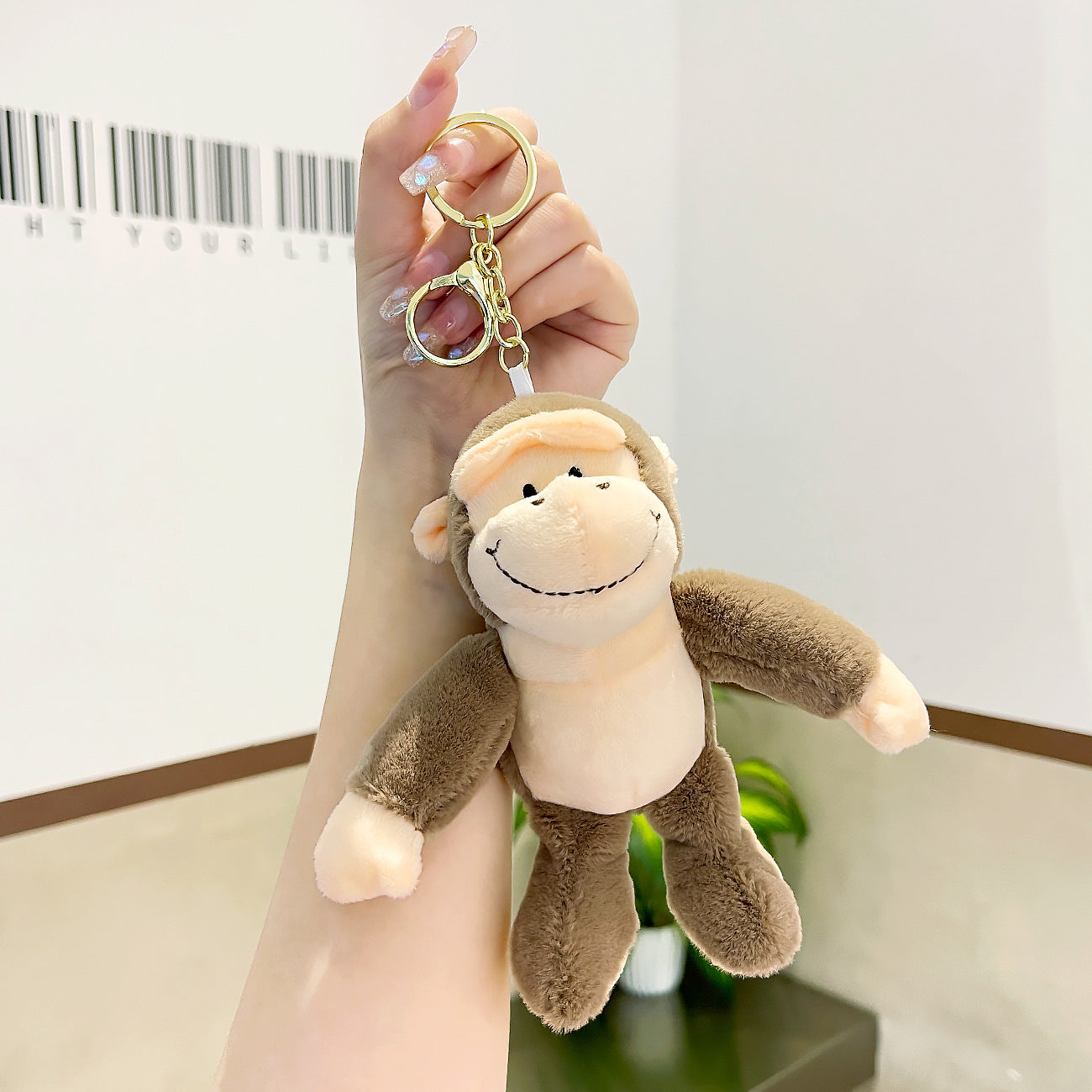 Wholesale Plush Orangutan Keychain